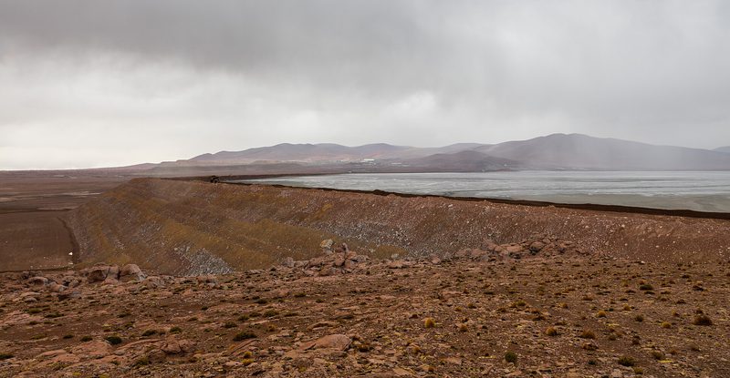 La mine de cuivre de Collahuasi, dans les hautes Andes chiliennes