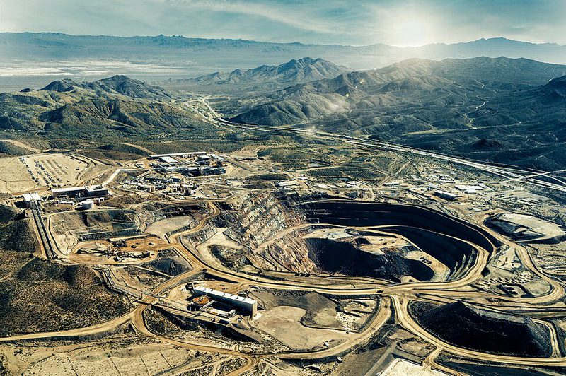 MP Materials’ Mountain Pass rare earth mine and processing plant in California, 2022